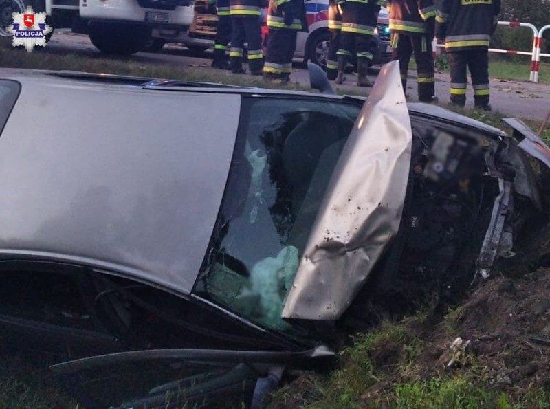 П'яний українець розбив у Польщі автомобіль
