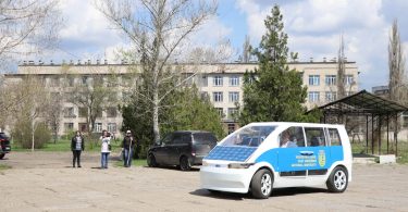 В Україні представили унікальний електрокар