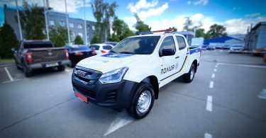 Патрульна поліція України отримала пікапи Isuzu D-Max
